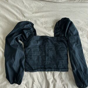 NWOT Abercrombie Puff Sleeve Top